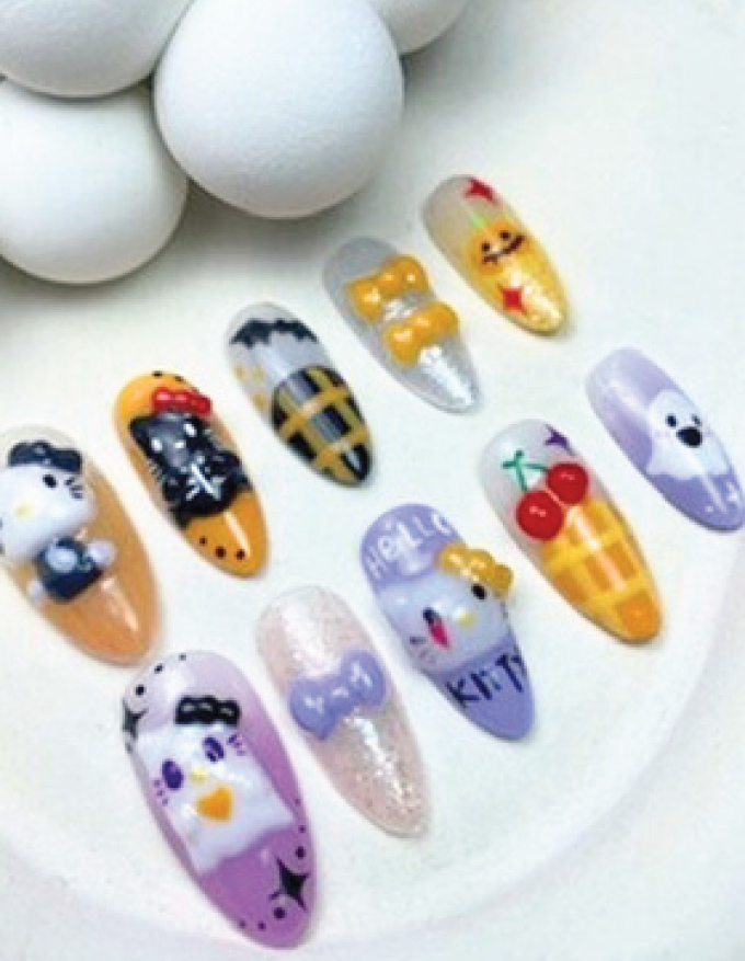 Character Nail Art - Tsuya Gading Serpong