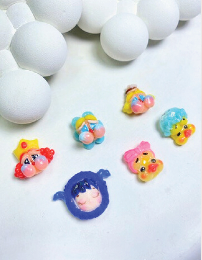 Cute 3D Nail Art - Tsuya Gading Serpong